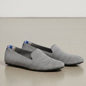 Rothy's Gray and Blue Loafers